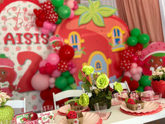 Two 4x6 Backdrops + Four 3FT Props