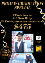 2 PhotoBoards, 8x8 floor wrap